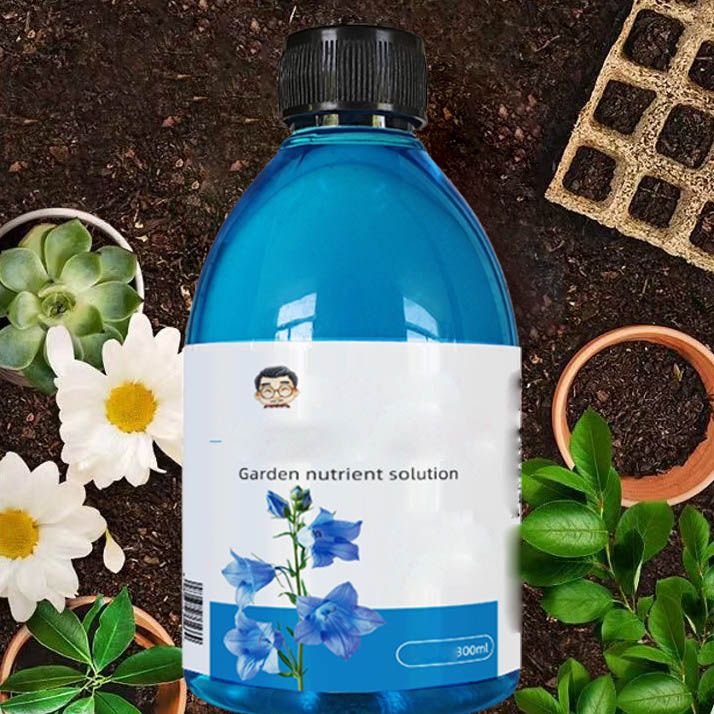 Konzentrierte Nährstofflösung für Blumen und Pflanzen