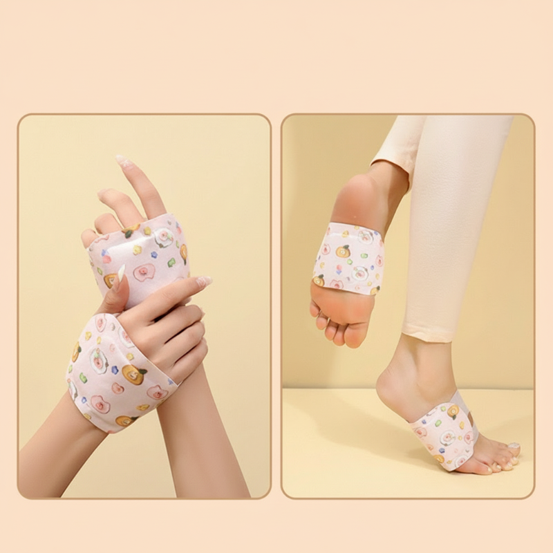 Tragbare Wärmepackungen für Hände und Füße