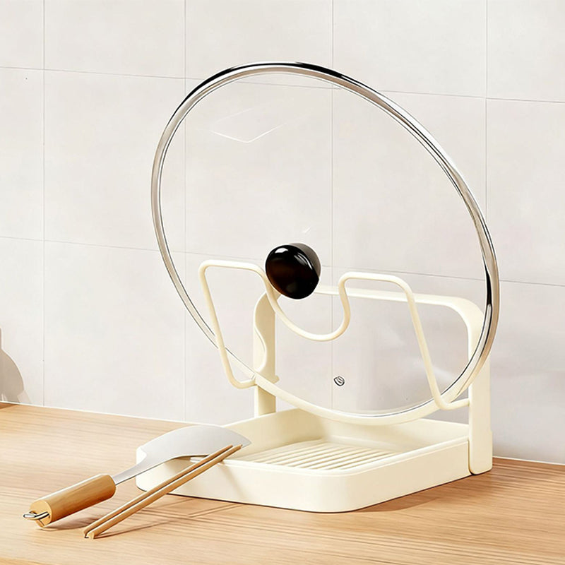 Organizer für Topfdeckel in der Küch