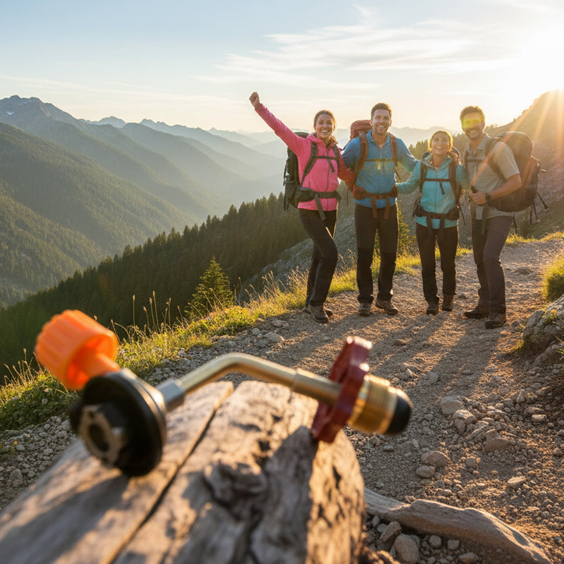 ⛺ Gasflaschen-Nachfüllventil – Sparen Sie Brennstoffkosten für Ihre Outdoor-Abenteuer! ✨