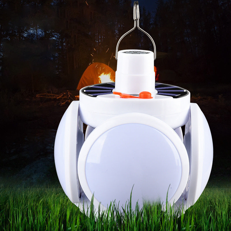 ☀️⚡50% RABATT! 🔋🔥Solarbetriebene, multifunktionale und faltbare Lampe in Fußballform