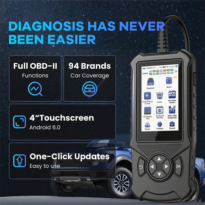 ✈️ kostenloser Versand ✈️Multifunktionaler OBD2-Diagnosescanner für Fahrzeugmotore
