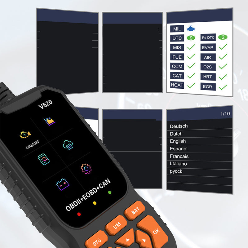 🔧 LIMITED-TIME 50% RABATT! ✨ OBD2-Diagnosegerät – Lesen/Löschen Motorfehlercodes, ELM327 ✨