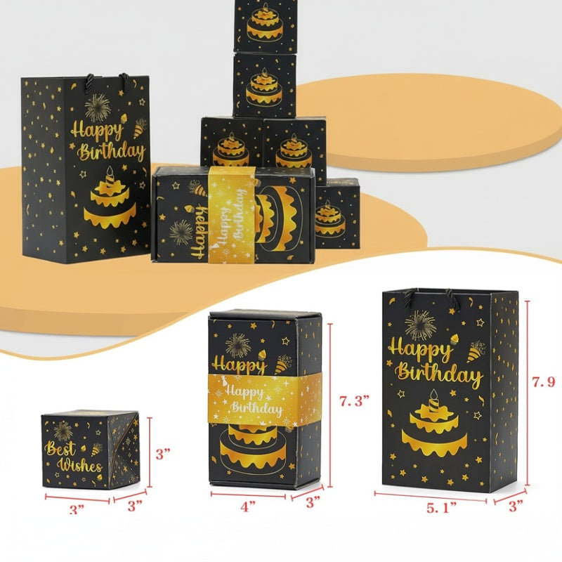 🎁 50% RABATT! 🎉 Pop-up-Geschenkset – Überraschungseffekt & ideal für Geburtstage ✨