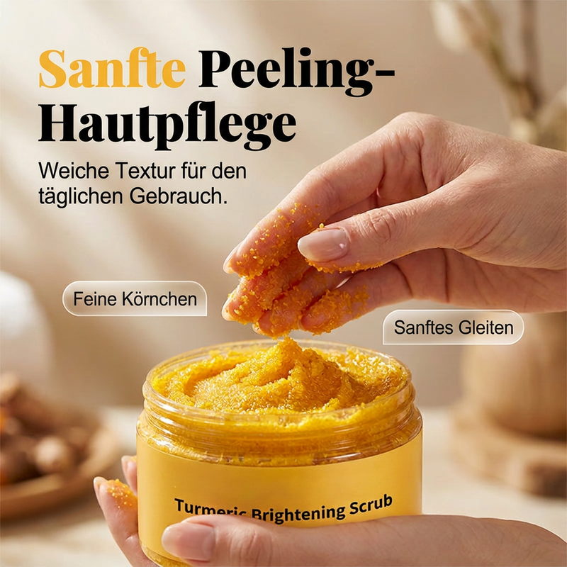 🥳 HEISSER SALE 2026 – 50% RABATT! 💞 70.000+ VERKAUFT ! Turmeric Exfoliating Body Scrub