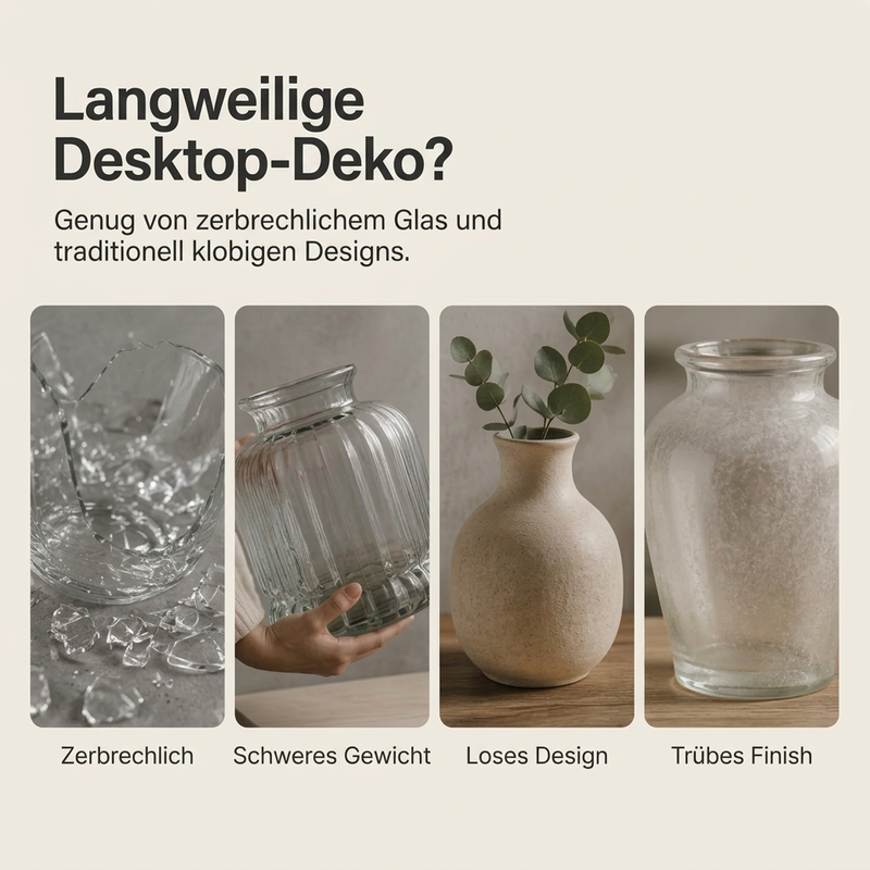 🦋 50% RABATT! 💐 Schmetterlingsvase – Transparent & dekorativ ✨