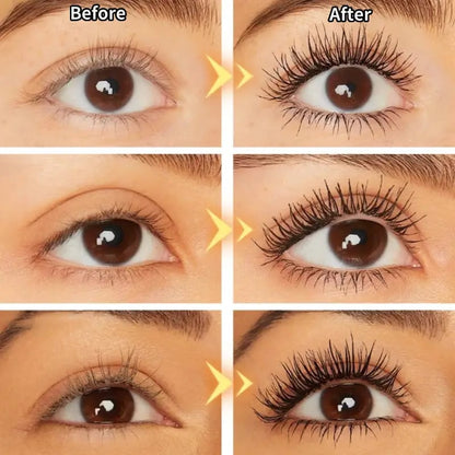 ✨1 kaufen, 1 gratis✨ Duo aus schwarzer und brauner Volumen-Mascara für ein perfektes Wimpern-Make-up