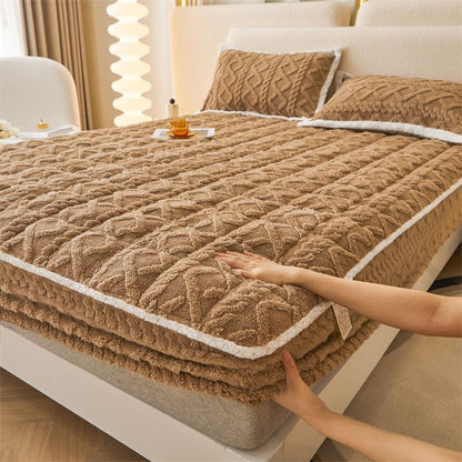 🔥Black Friday Mega-Ausverkauf 🔥Black-Friday-Mega-Angebot – 50 % Rabatt!💖 Winter-Bettlaken-Set 3-teilig, strapazierfähig & wärmeverstärkt für Zuhause