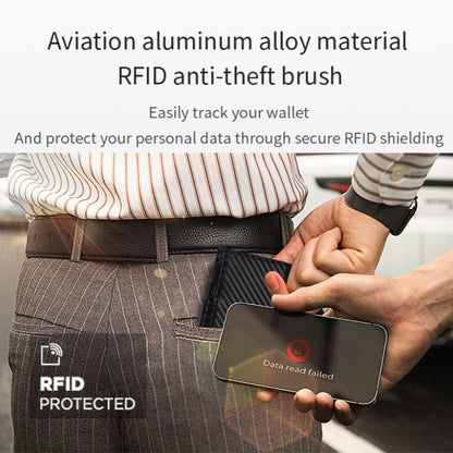 🔥🎁Neu eingetroffen – 50 % Rabatt – Schlanke Herrenbrieftasche mit RFID-Schutz