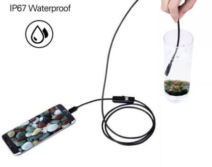⏳Zeitlich begrenztes Sonderangebot⏰3-IN-1 ENDOSCOPE - 2.0MP HD with 6 LED Lights, IP67 Waterproof, Compatible with Smartphones for Home Inspection and DIY Projects 📱🛠️