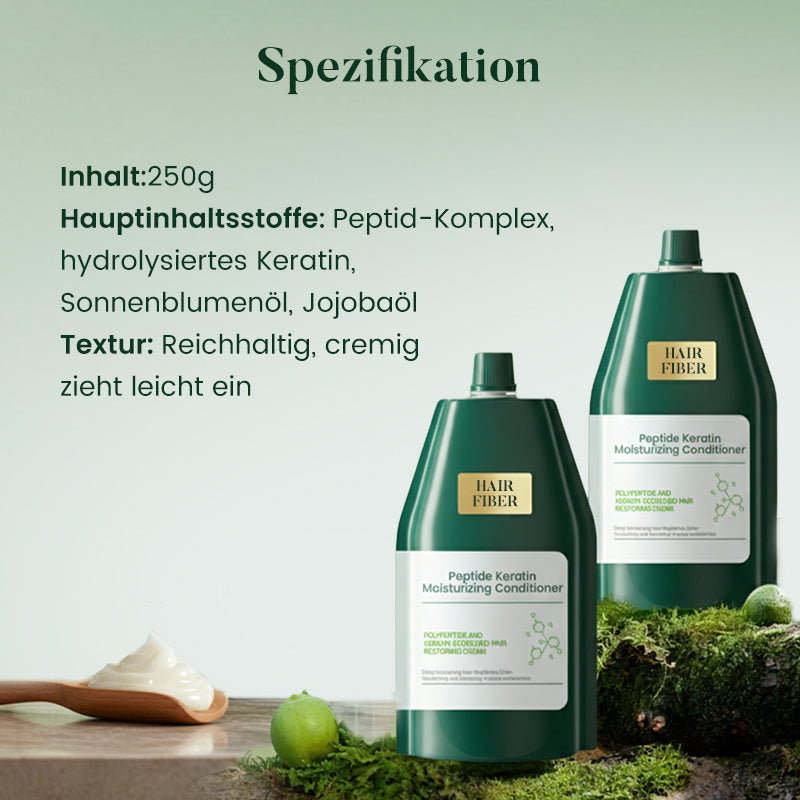 Peptid-Keratin-Feuchtigkeitspflege Glättende Spülung