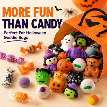 🎃 JETZT 50 % RABATT! 🧸 Weicher Druckkomfort – Squishy-Spielzeuge im Halloween-Design – perfekt für Party-Tüten, das Klassenzimmer und „Süßes oder Saures“ 👻