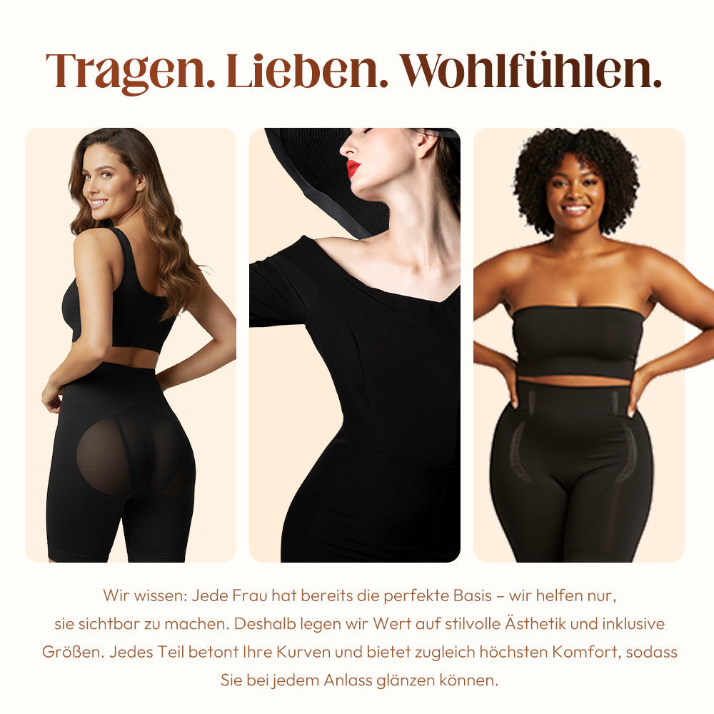 💃Hochgeschnittene Shapewear-Shorts mit Po-Lifting-Effekt🧘♀️