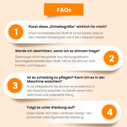 🩲 50% RABATT JETZT! ✨ Nahtlose Elastische Thermounterwäsche - Atmungsaktives Material mit Leichter Stütze für Unsichtbaren Komfort den Ganzen Tag 🌸✨