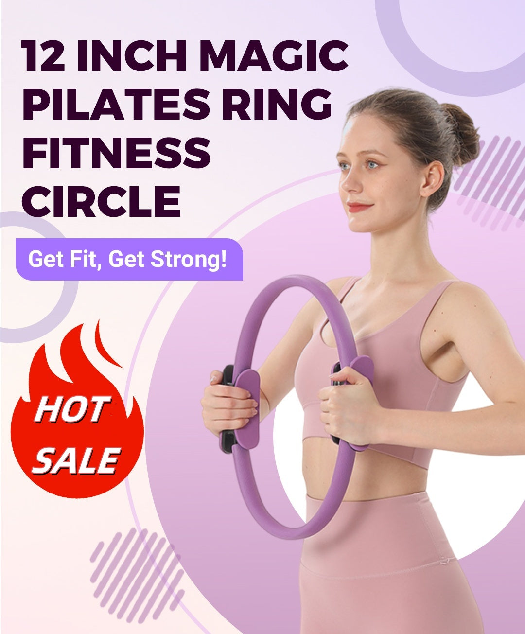 🔥Sommerschlussverkauf 50 % Rabatt🔥Pilates Ring Fitnessgerät