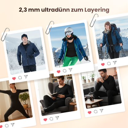 🩲 50% RABATT JETZT! ✨ Nahtlose Elastische Thermounterwäsche - Atmungsaktives Material mit Leichter Stütze für Unsichtbaren Komfort den Ganzen Tag 🌸✨