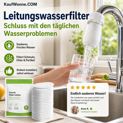🔥💞 50K+ VERKAUFT! ⚡💧Spritzschutzfilter für Küchenarmaturen zur Entfernung von Ablagerungen und Rost