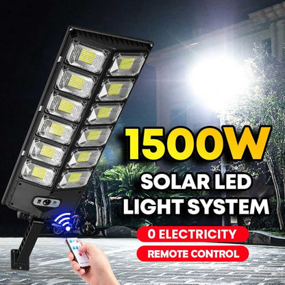 ✈️Free sjöfart✈️1500W Solar-LED-Lichtsystem