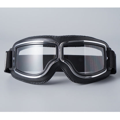 🥽 JETZT 50% RABATT! 🏍️ Vintage Helmbrillen Motorradbrillen – UV-Schutz, antibeschlagend und verstellbarer Riemen 🛡️
