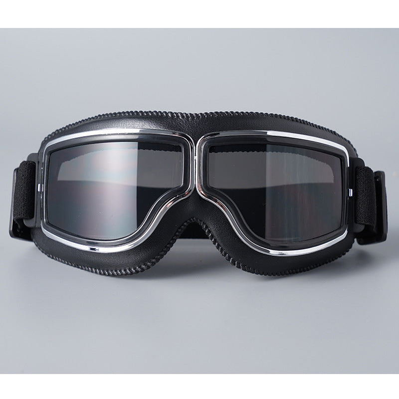 🥽 JETZT 50% RABATT! 🏍️ Vintage Helmbrillen Motorradbrillen – UV-Schutz, antibeschlagend und verstellbarer Riemen 🛡️