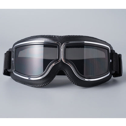 🥽 JETZT 50% RABATT! 🏍️ Vintage Helmbrillen Motorradbrillen – UV-Schutz, antibeschlagend und verstellbarer Riemen 🛡️