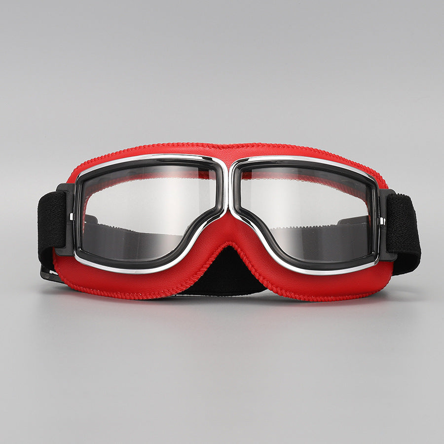 🥽 JETZT 50% RABATT! 🏍️ Vintage Helmbrillen Motorradbrillen – UV-Schutz, antibeschlagend und verstellbarer Riemen 🛡️