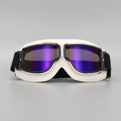 🥽 JETZT 50% RABATT! 🏍️ Vintage Helmbrillen Motorradbrillen – UV-Schutz, antibeschlagend und verstellbarer Riemen 🛡️