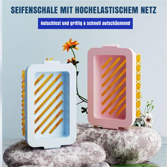 🔥Heute 35% Rabatt🔥Seifenschale mit hochelastischem Netz