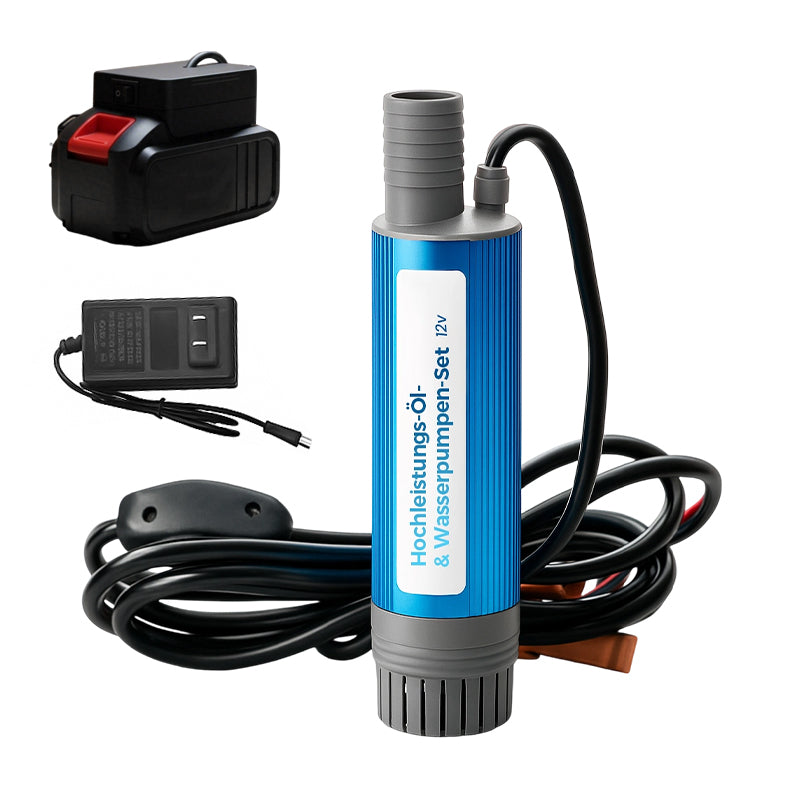 🔋 50% RABATT! ✨Hochleistungs-Öl- und Wasserpumpensatz