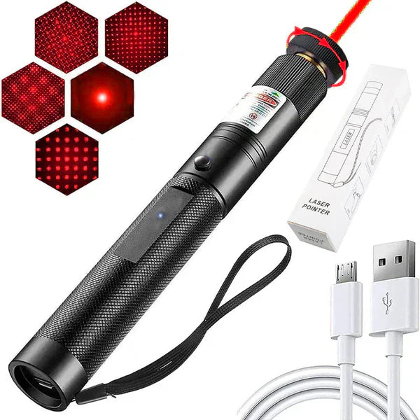 Einpunkt-Laserlicht in Rot und Grün