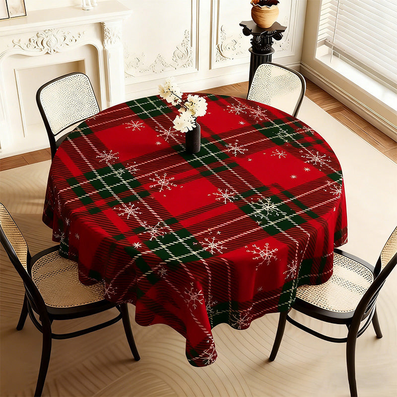 🔥Solange der Vorrat reicht 46 % Rabatt!🎉Stilvolle Tischdecke mit Weihnachtsmotiv