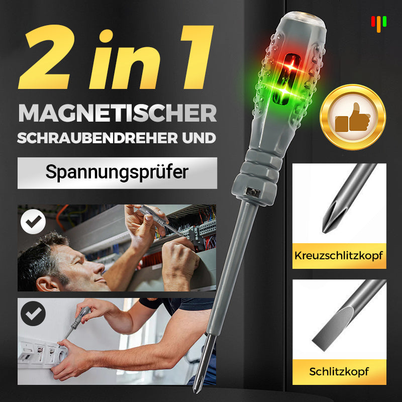 🔥🔥Sonderverkauf 55% Rabatt🔥2-in-1 Magnetischer Schraubendreher und Spannungsprüfer