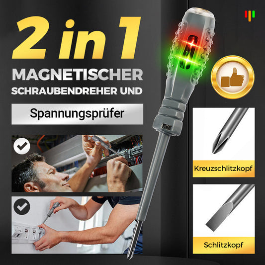 🔥🔥Sonderverkauf 55% Rabatt🔥2-in-1 Magnetischer Schraubendreher und Spannungsprüfer