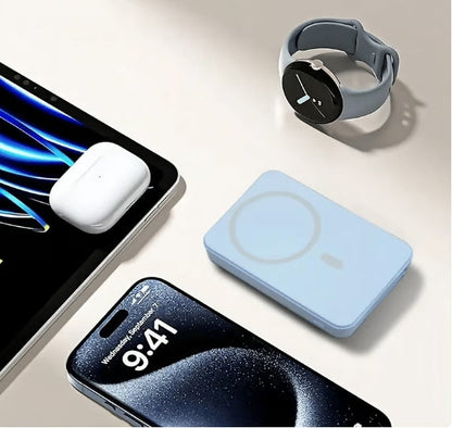 ⚡🔋 Jetzt 60% sparen! Magnetische 20W Powerbank 10000mAh – Kabellos & Schnellladung 🧳⚡ Ideal für Reise: Kompakt, langlebig & voll kompatibel mit MagSafe.