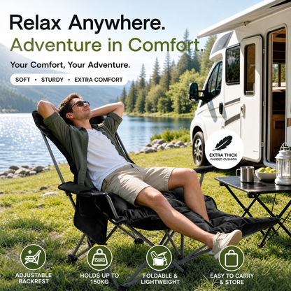 🪑 50% RABATT! 🏕️ Outdoor-Klappstuhl