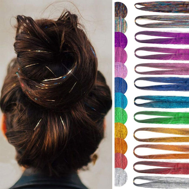 🏆 Last Day Special Price €8.99 ! 🎁14-pack Glitter Satin Hair Accessories ✨