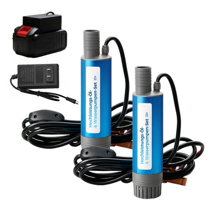 🔋 50% RABATT! ✨Hochleistungs-Öl- und Wasserpumpensatz