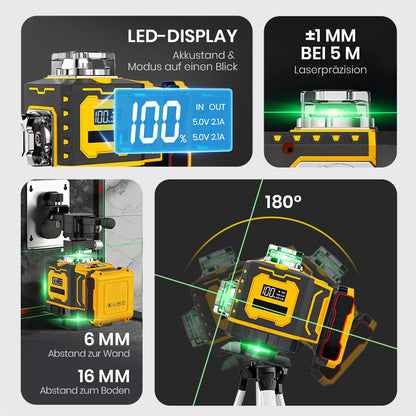 💥 Zeitlich begrenztes Angebot  🔥 Multifunktions-Laserwasserwaage