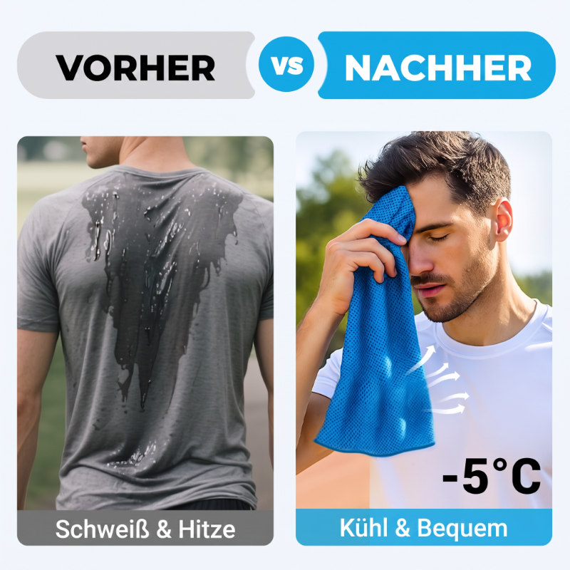 🧊💪 Saugfähige, schnelltrocknende Kühltücher für Fitness – 50% RABATT! Kühlt sofort, trocknet blitzschnell – perfekt für Sport & Outdoor. 🔥🏃