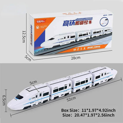 💥Hot Sale💥Elektrische Universal-Simulation Hochgeschwindigkeits-Eisenbahn Harmony Train Toy