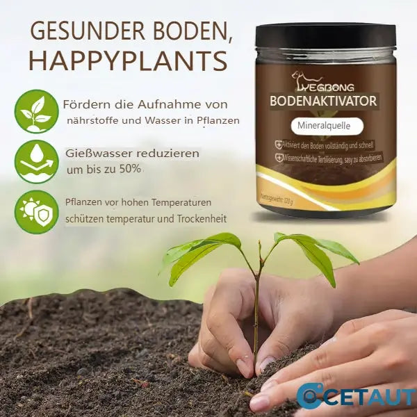 🌿💪 ECOCERT-zertifizierter Bodenaktivator – Stärkt Ihren Boden, fördert üppiges Wachstum mühelos! 🌼✅