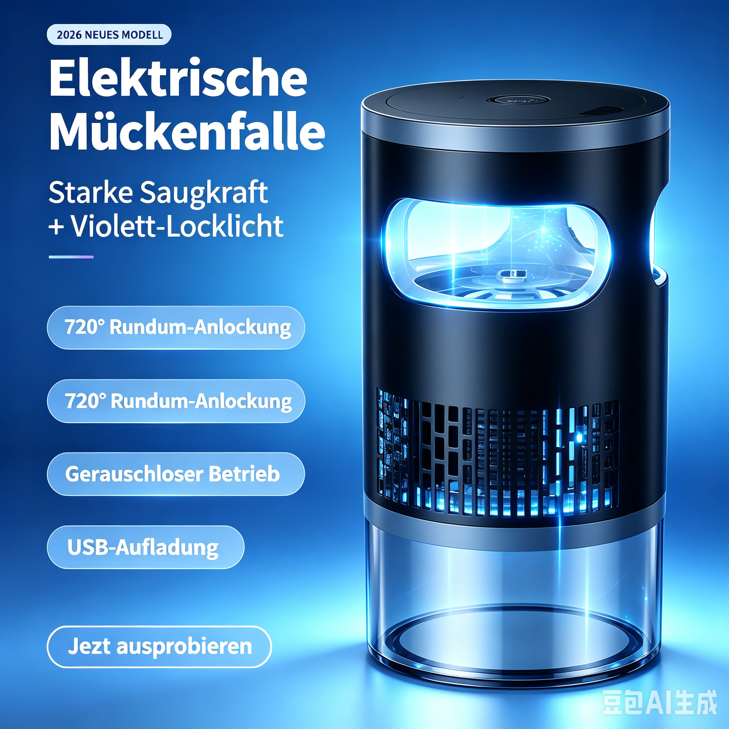 🦟 50% RABATT! 💐 LED-Insektenvernichter für Innen – Leise & sicher fürs Schlafzimmer – Chemiefrei, effektiv & mit Nachtlicht-Modus – ideal für ruhige Nächte und kinderfreundliche Umgebungen 🛏️