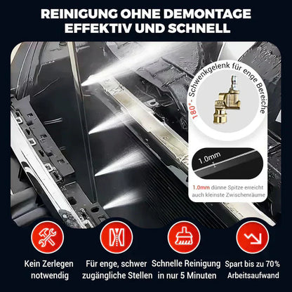 🏆50% zeitlich begrenzter Rabatt✨💧Effizientes Reinigungswerkzeug ohne Entfernen für enge Spalten🚗