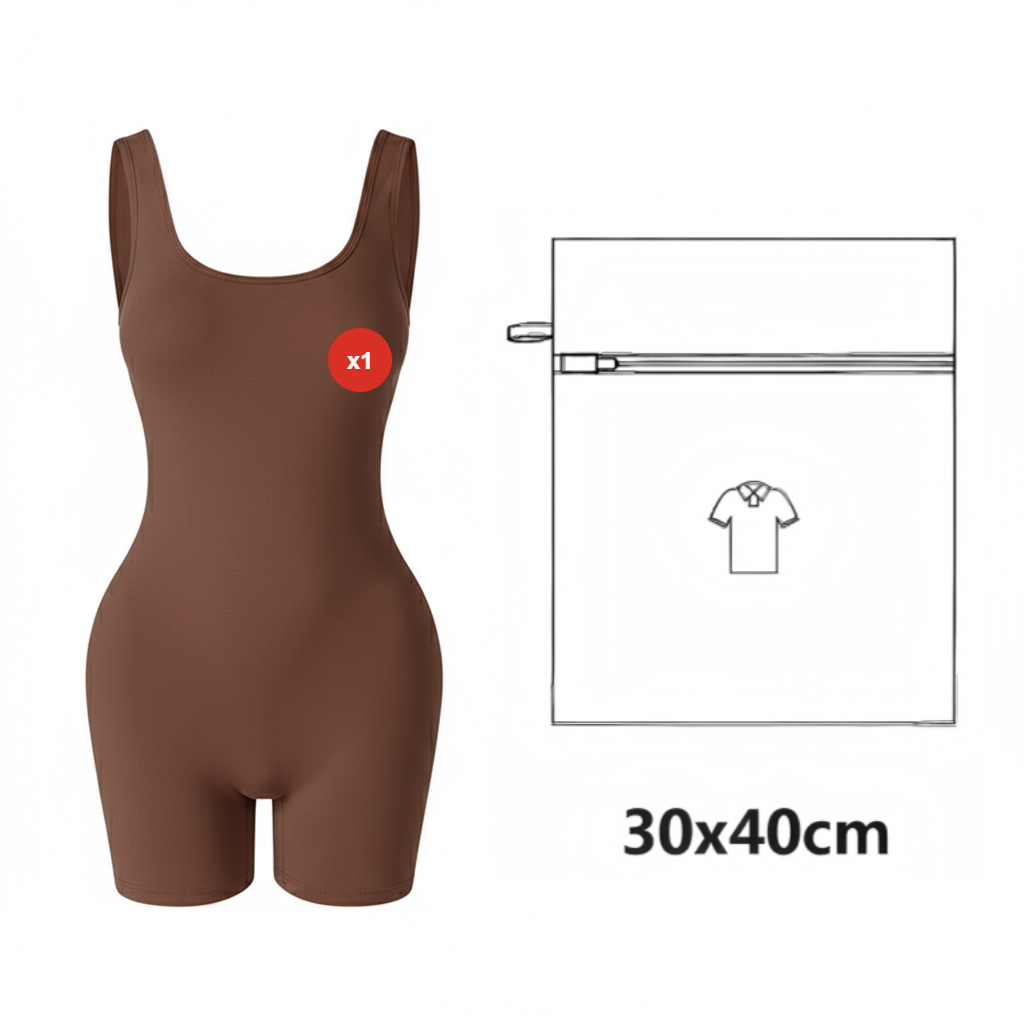 ⏳ LIMITIERTES ANGEBOT: 50% RABATT 💥 Formende Einteiler-Shapewear mit Bauchstraffung & Hüftlifting – völlig nahtlos!