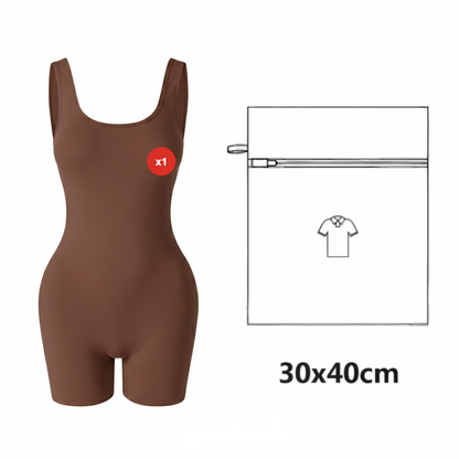 ⏳ LIMITIERTES ANGEBOT: 50% RABATT 💥 Formende Einteiler-Shapewear mit Bauchstraffung & Hüftlifting – völlig nahtlos!