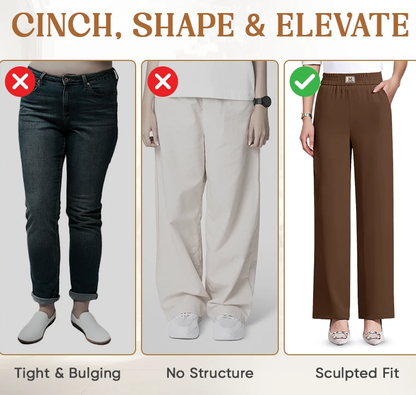 👖 In drei Längen – 50 % Rabatt nur heute! 🌷💥 Perfekt fallende High-Waist Stretch-Hose