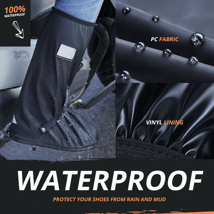 👢☔ Wiederverwendbare Überschuhe – 100% wasserdicht, rutschfest & faltbar – für jeden Einsatz! ✨