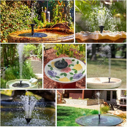 ⏳Zeitlich begrenztes Sonderangebot⏰Kompakte Solar-Vogelbrunnenpumpe – Beleben Sie Ihren Garten! 🐦️