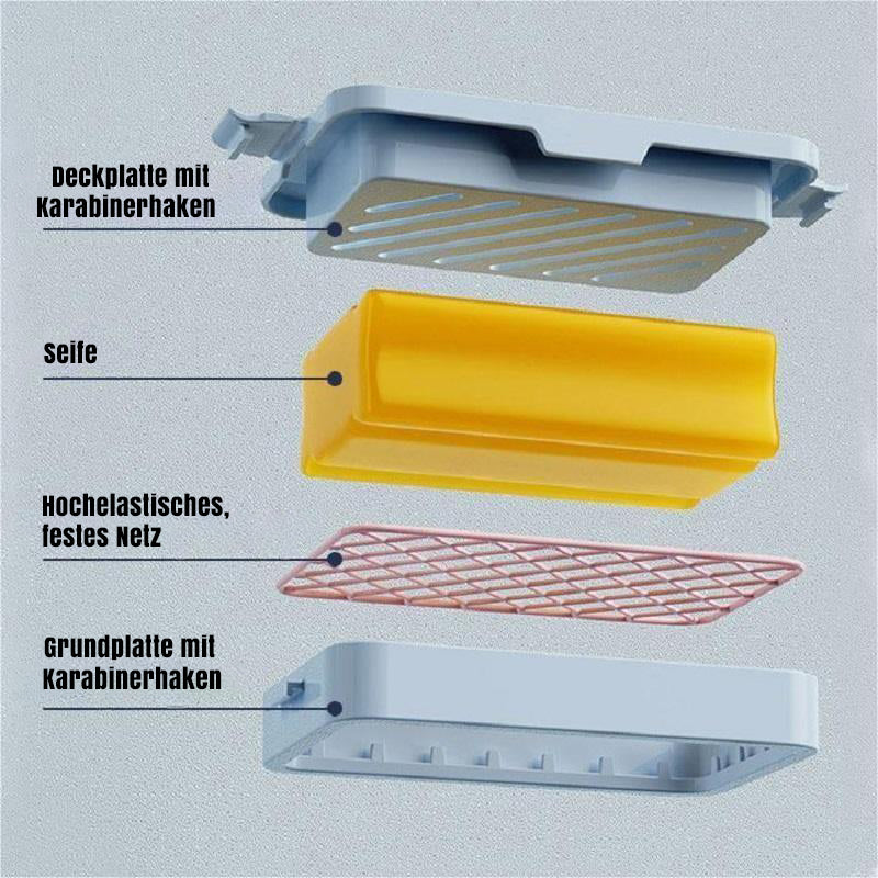 🔥Heute 35% Rabatt🔥Seifenschale mit hochelastischem Netz