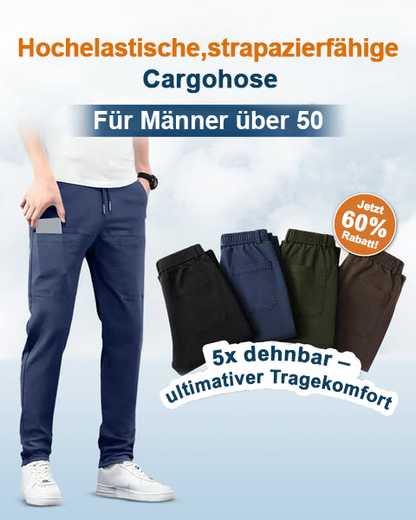🔥Letzter Tag 50% Rabatt!🏆MultiPants – Hochelastische, strapazierfähige Cargohose mit vielen Taschen